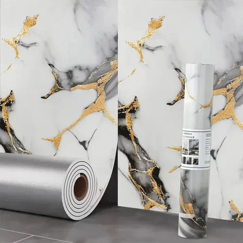 Producto - Rollo PREMIUM Simil Marmol Fantasia 1.20 X 3 MTS.