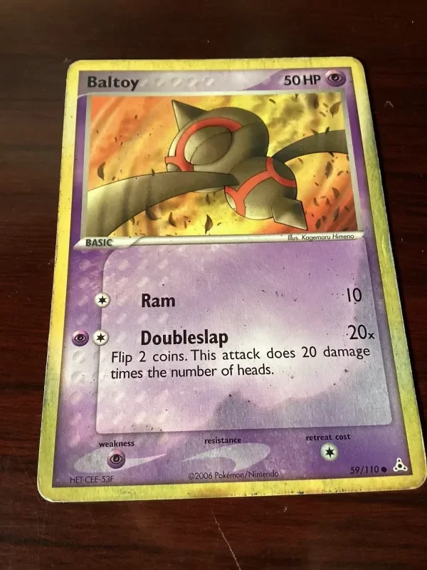 Producto - Pokemon Holon Phantoms 59/110 Baltoy Card