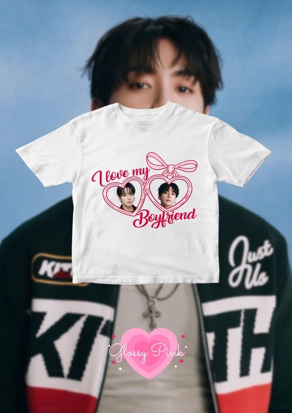 Producto - Personaliza tu Baby Tee I Love My Boyfriend