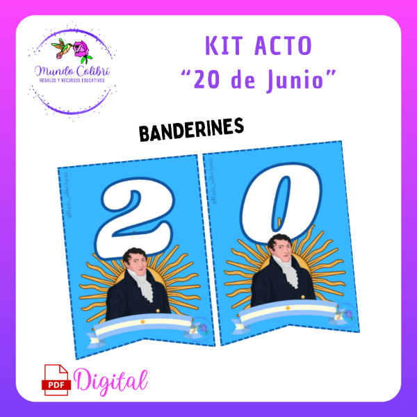 Producto - KIT ACTO "20 de Junio" - 3