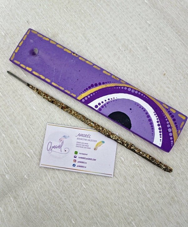 Producto - Portasahumerio Ojo Violeta