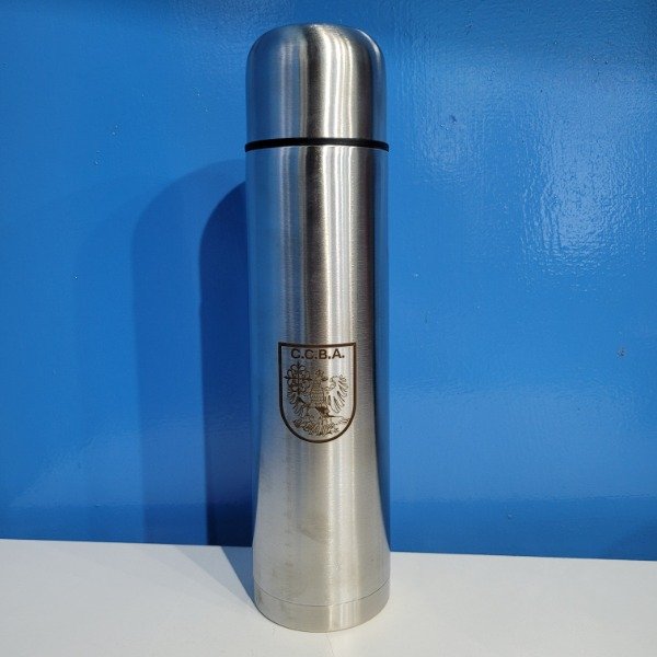 Producto - Termo Metalico Con Logo Club Ciudad