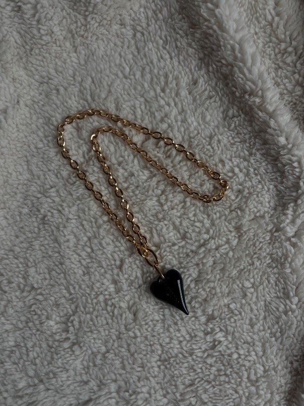 Producto - Collar gold corazón