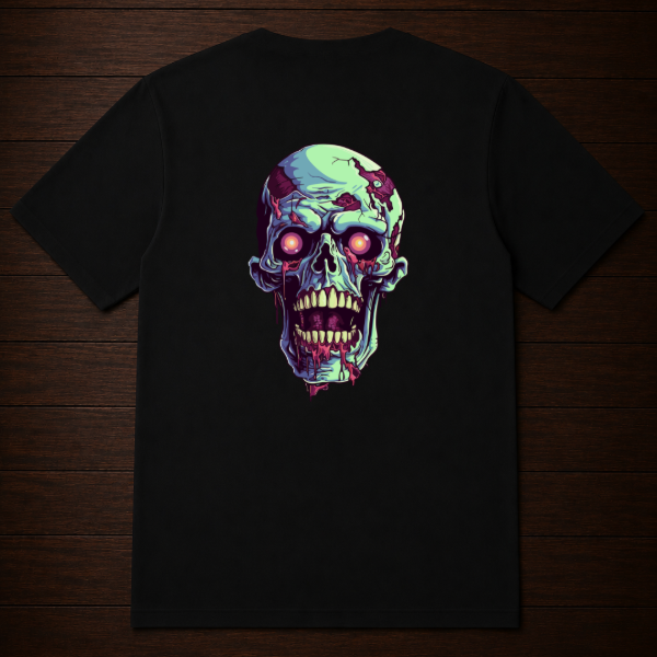 Producto - Remera - calavera Zombie - 1