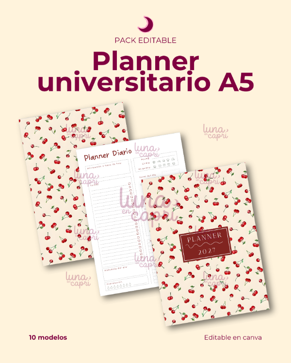 Producto - Planner universitario A5
