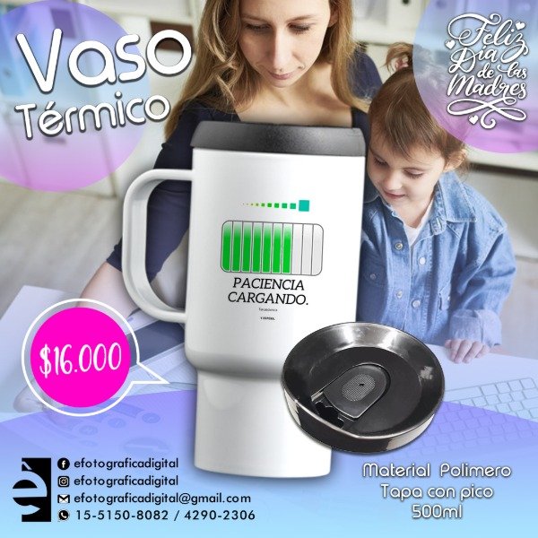 Producto - Vaso térmico Día de la Madre