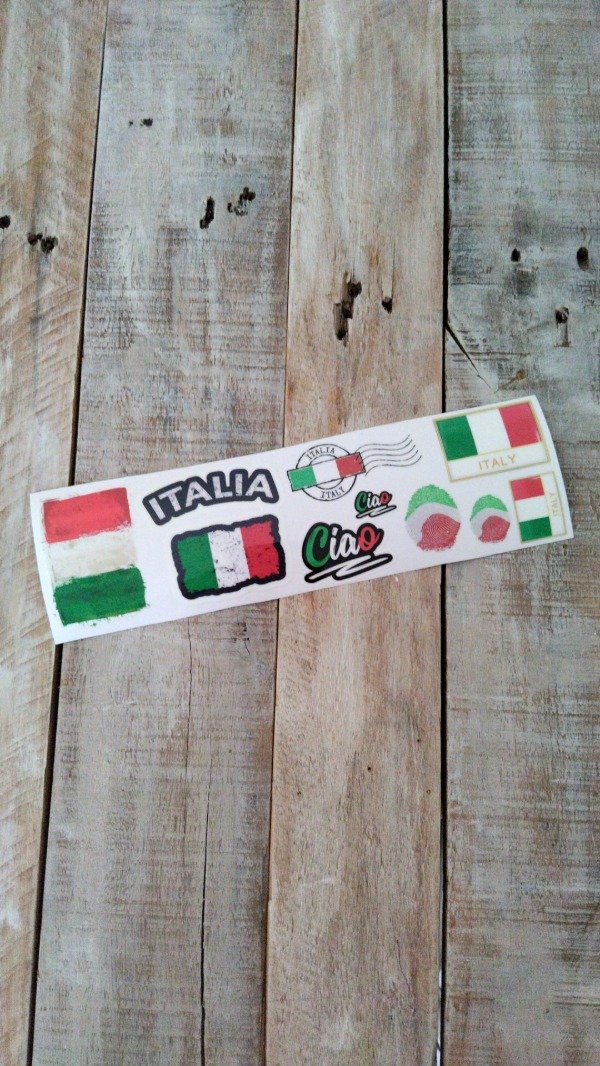 Producto - UV Tiras 8x28cm Italia