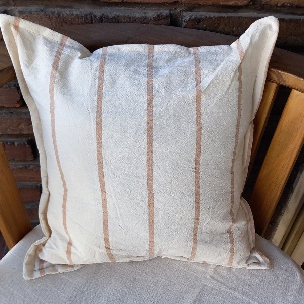 Producto - Almohadon tusor rayas