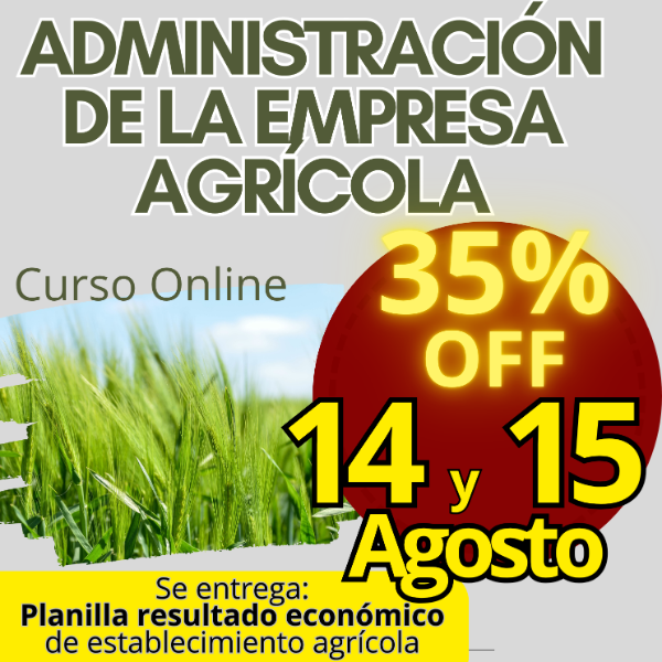 Producto - Curso Online Administración de la empresa agrícola