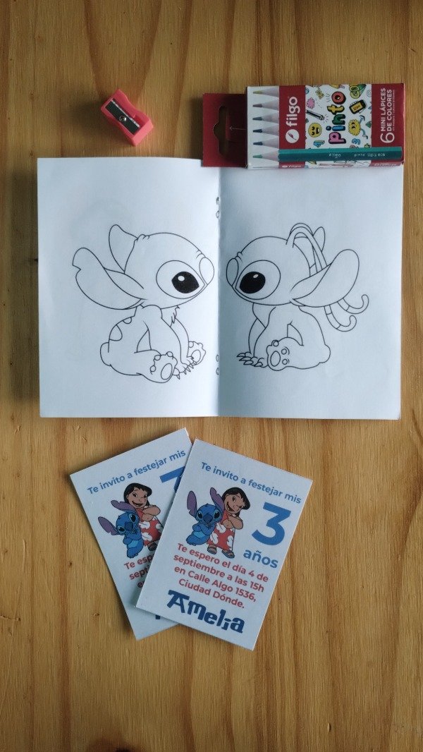 Producto - Tarjetas + Librito para pintar