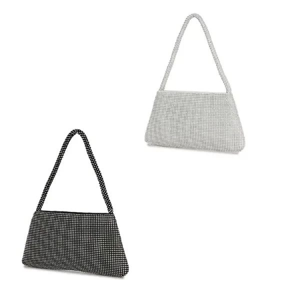 Producto - Cartera de fiesta trendy negra 51486