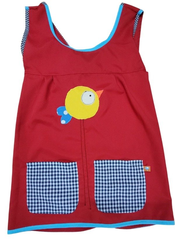 Producto - Pollito rojo y cuadrillé