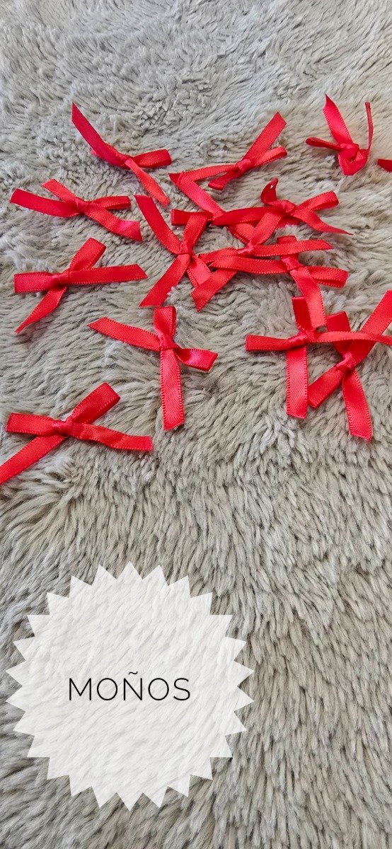 Producto - Moños ROJO 10 un