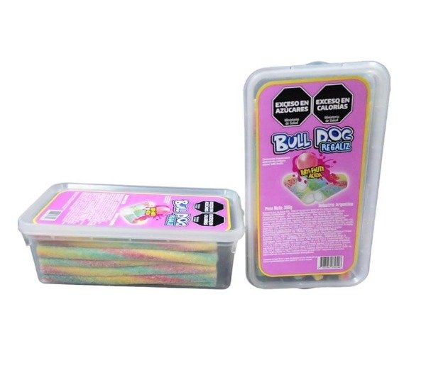 Producto - BULL DOG REGALIZ TUTTI FRUTTI X360G
