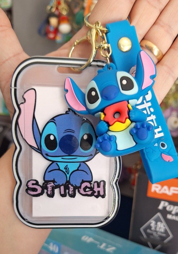 Producto - Porta Sube con Llavero Stich, mod 4.