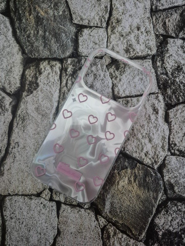 Producto - Funda tpu Holo Iphone 17 Pro corazón