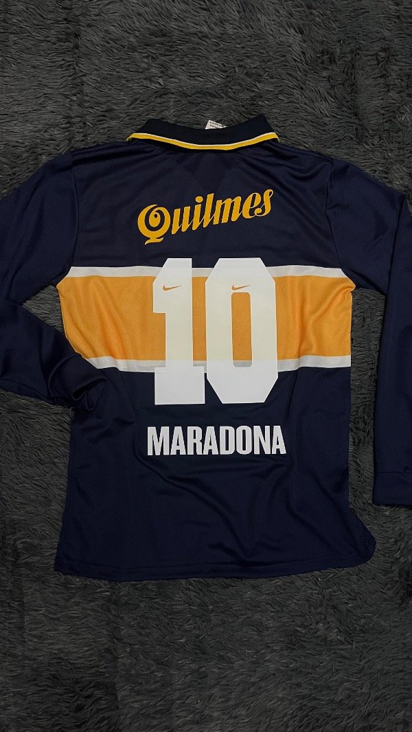 Producto - RETRO BOCA TITULAR 1998 MANGAS LARGAS - 4