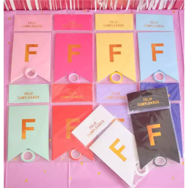 Producto - Banderin Feliz Cumple