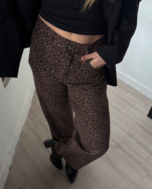 Producto - Wide leg Safari Print - 2