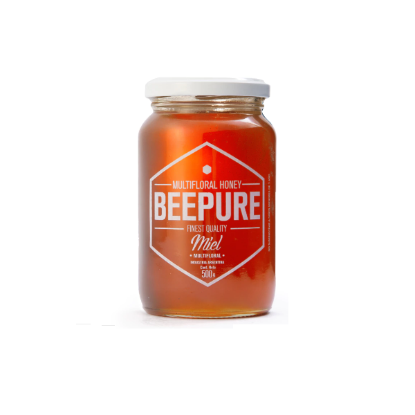 Producto - Miel multifloral 500gr. Beepure.