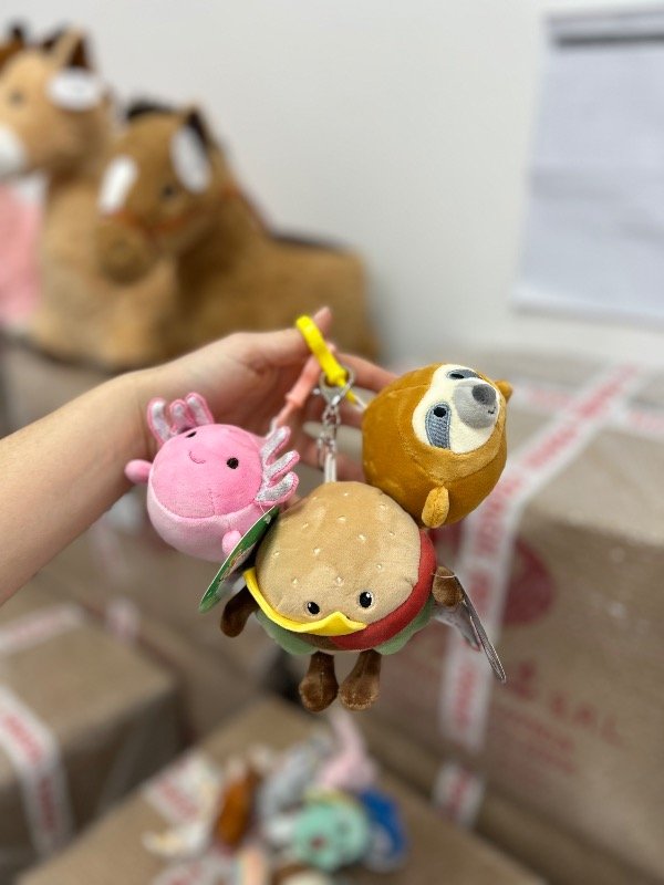 Producto - Llaveros comida de peluche varios - 0