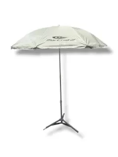 Producto - Sombrilla playa hierro 1.80 reclinable aluminizada natural