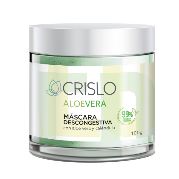 Producto - Aloe vera - Máscara Descongestiva - Piel normal a mixta