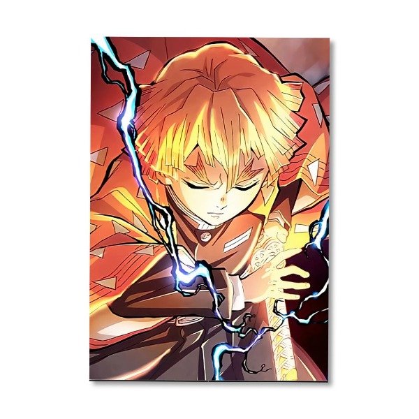 Producto - Zenitsu, Demon Slayer, Cuadro Deo Moderno