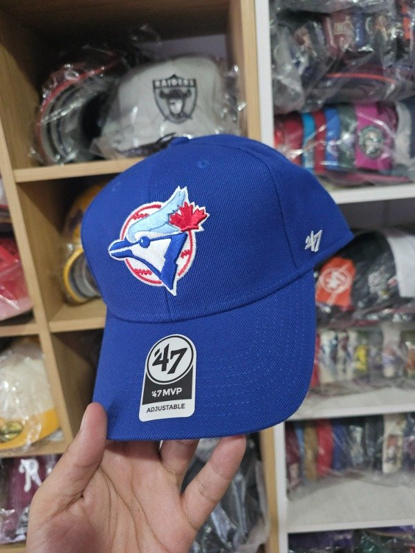 Toronto Blue Jays World Series 1992 47 Brand MVP adjustable azul — imagen 2