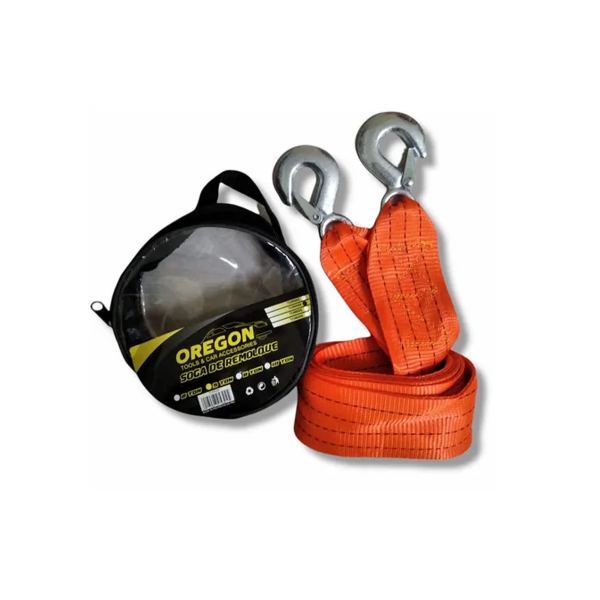 Producto - LINGA SOGA REMOLQUE  DOBLE GANCHO 3 MTS 5 TONELADAS
