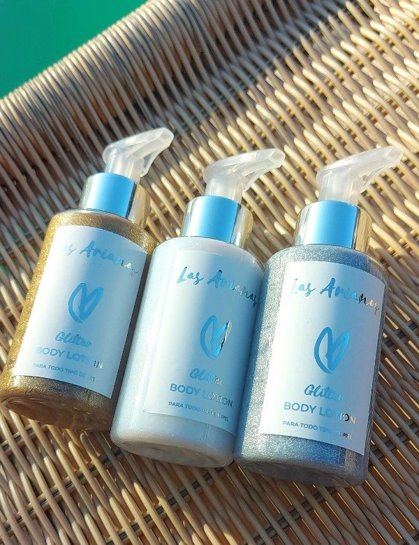 BODY LOTION GLITTER Las Arianas