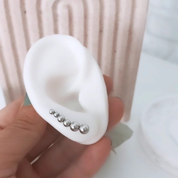 Producto - ARO TREPADOR BOLITAS ACERO cod 2.5