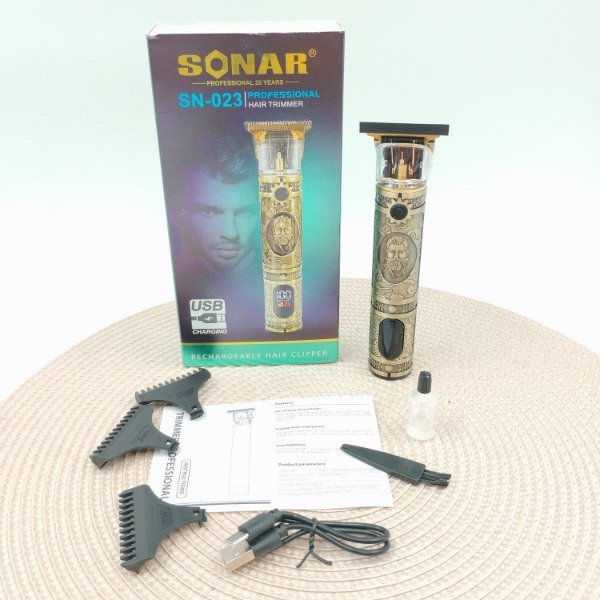 Producto - SN-023 MAQUINA CORTA PELO DORADO SONAR X1U