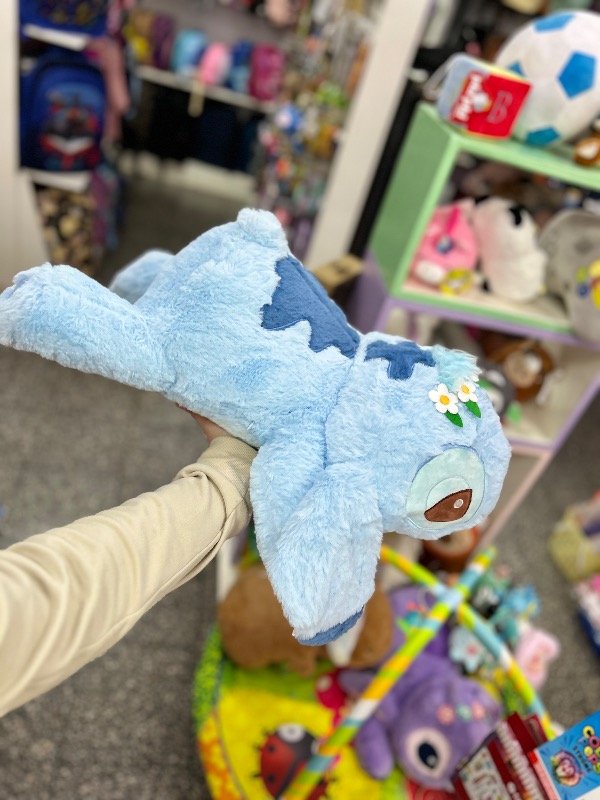 Producto - Peluche almohada stich celeste