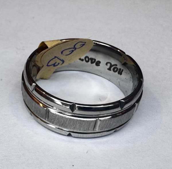 Producto - Anillo grabado "I love you"