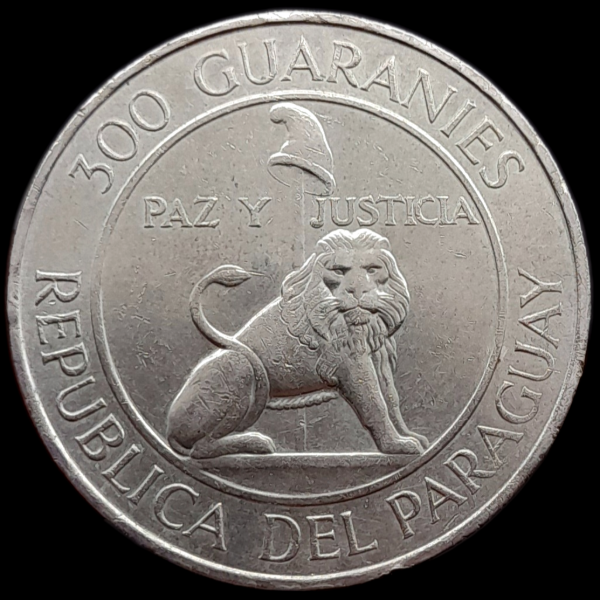 Producto - Paraguay 300 Guaranies 1968 Stroessner Km#29 VF