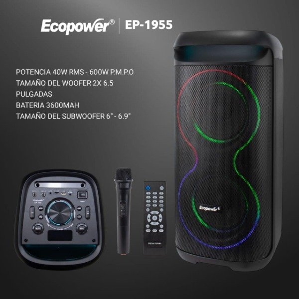Producto - Parlante Ecopower