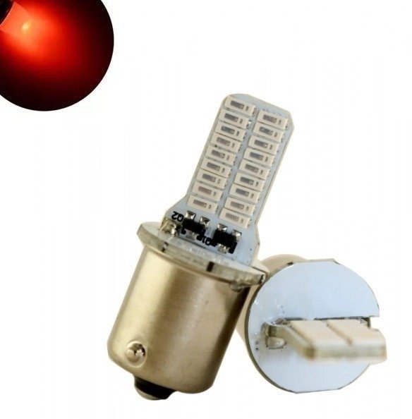 Producto - 1 POLO 36 LED SMD ROJO PATAS DESPLAZADAS