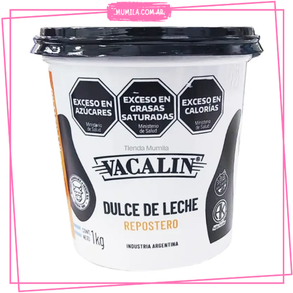 Producto - Dulce de leche Vacalin x1Kg Repostero