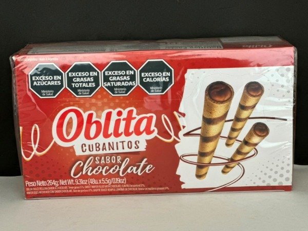 Producto - Cubanitos Oblita Chocolate