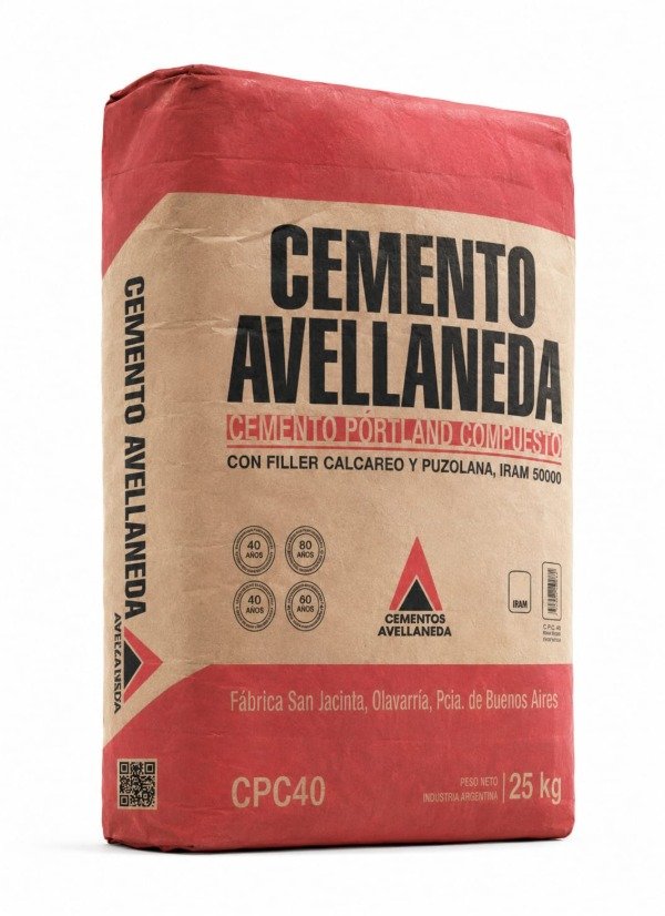 Producto - Cemento Avellaneda 25 Kg