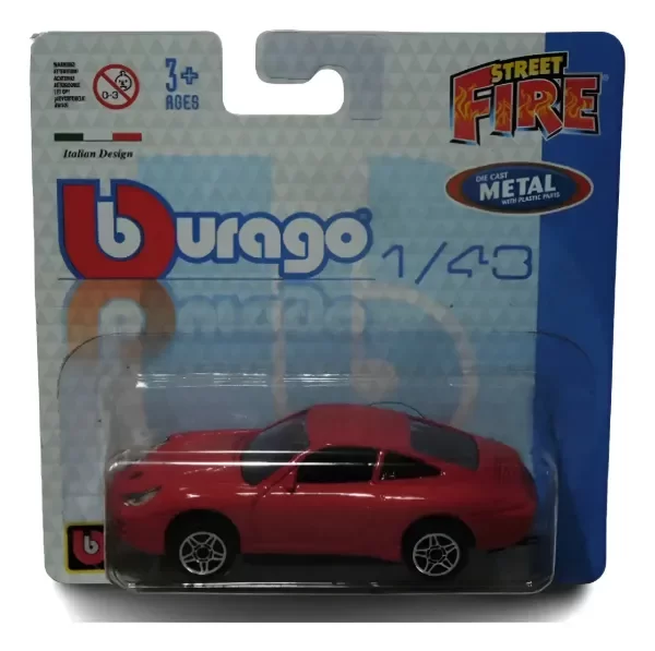 Producto - Bburago Street Fire Italian Design Porsche 911 Carrera 1/43