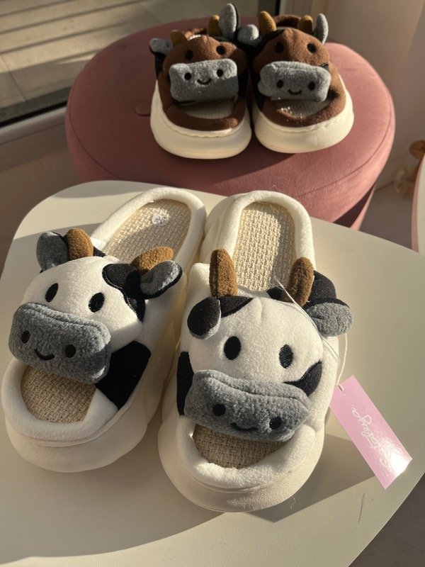 Producto - Pantuflas de vaquita