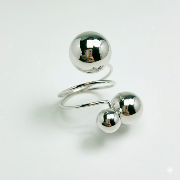 Producto - Anillo Cerrado de Tres Esferas