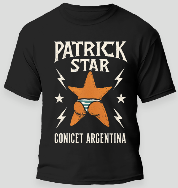 Producto - Remera Conicet Patricio Star