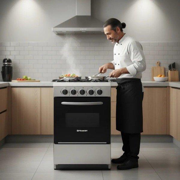 Producto - Cocina Industrial Peabody Gourmet 530 Pv 53cm 4h - Peabody - 0