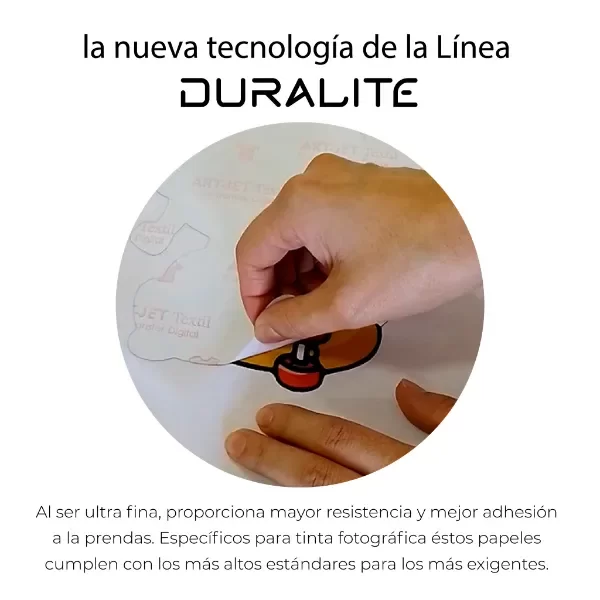 Producto - Duralite prendas Oscuras A4 Transfer - 1