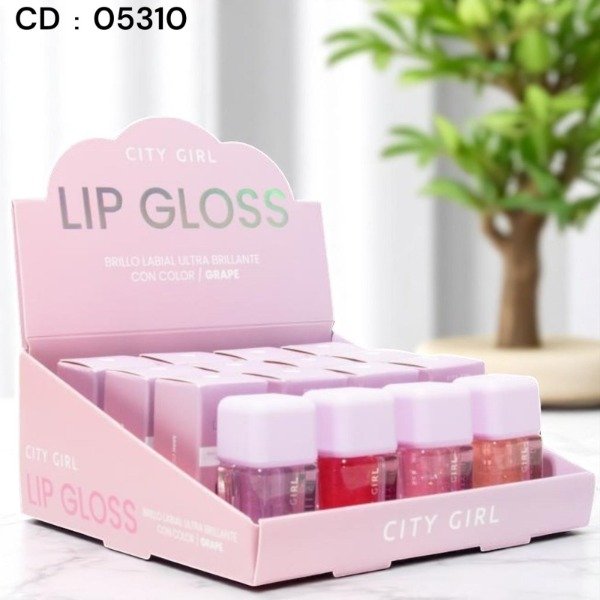 Producto - Lip Gloss City brilloso