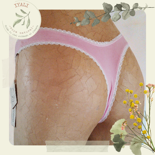 Producto - Vedetina cavada, less, talle 3, teñida con cochinilla - 1
