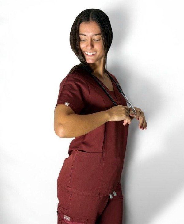 Producto - AMBO SPANDEX (SOFTSPANDEX) Raiz (JOGGER ) Bordo